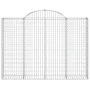 Gabionenkörbe 8 Stück Bogenform Eisen 200x30x140/160 cm von vidaXL, Töpfe und Pflanzgefäße - Ref: Foro24-3146158, Preis: 748,...