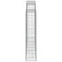 Wire mesh baskets 8 units, arched shape, iron, 200x30x140/160 cm by vidaXL, Pots and planters - Ref: Foro24-3146158, Price: 7...