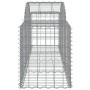 Gabionenkörbe 11 Stück Bogenform Eisen 200x50x60/80 cm von vidaXL, Töpfe und Pflanzgefäße - Ref: Foro24-3146287, Preis: 704,3...