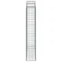 Gabion baskets 5 units, arched shape, iron, 200x50x220/240 cm by vidaXL, Pots and planters - Ref: Foro24-3146449, Price: 758,...