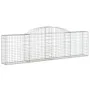 Gabion baskets 20 pcs arc shape iron 300x30x80/100 cm by vidaXL, Pots and planters - Ref: Foro24-3146517, Price: 1,00 €, Disc...
