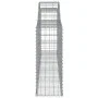 Gabion baskets 20 pcs arc shape iron 300x30x80/100 cm by vidaXL, Pots and planters - Ref: Foro24-3146517, Price: 1,00 €, Disc...