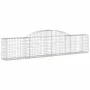 Gabion baskets 13 units, arched shape, iron, 300x30x60/80 cm. by vidaXL, Pots and planters - Ref: Foro24-3146496, Price: 972,...