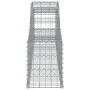 Gabion baskets 5 pcs arc shape iron 300x30x40/60 cm by vidaXL, Pots and planters - Ref: Foro24-3146470, Price: 306,03 €, Disc...