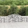 Gabion baskets 3 pcs arch shape iron 300x30x60/80 cm by vidaXL, Pots and planters - Ref: Foro24-3146486, Price: 224,55 €, Dis...