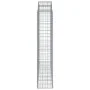Gabion baskets 5 units, arched shape, iron, 200x50x200/220 cm by vidaXL, Pots and planters - Ref: Foro24-3146428, Price: 717,...