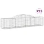 Gabionenkörbe 13 Stück Bogenform Eisen 300x50x60/80 cm von vidaXL, Töpfe und Pflanzgefäße - Ref: Foro24-3146676, Preis: 1,00 ...