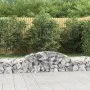 Gabionenkörbe 5 Stück Bogenform Eisen 300x50x40/60 cm von vidaXL, Töpfe und Pflanzgefäße - Ref: Foro24-3146650, Preis: 412,48...