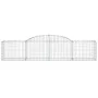 Gabionenkörbe 3 Stück Bogenform Eisen 300x50x60/80 cm von vidaXL, Töpfe und Pflanzgefäße - Ref: Foro24-3146666, Preis: 268,03...