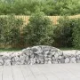 Gabion baskets 17 units, arched shape, iron, 300x50x40/60 cm. by vidaXL, Pots and planters - Ref: Foro24-3146660, Price: 1,00...