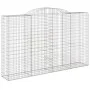 Gabion baskets 5 pcs arc shape iron 300x50x180/200 cm by vidaXL, Pots and planters - Ref: Foro24-3146776, Price: 935,45 €, Di...