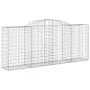 Gabionenkörbe 2 Stück Bogenform Eisen 300x50x120/140 cm von vidaXL, Töpfe und Pflanzgefäße - Ref: Foro24-3146719, Preis: 280,...