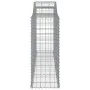 Gabionenkörbe 2 Stück Bogenform Eisen 300x50x120/140 cm von vidaXL, Töpfe und Pflanzgefäße - Ref: Foro24-3146719, Preis: 280,...