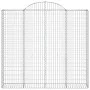 Gabionenkörbe 8 Stück Bogenform Eisen 200x50x180/200 cm von vidaXL, Töpfe und Pflanzgefäße - Ref: Foro24-3146410, Preis: 1,00...