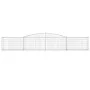 Gabion baskets 15 units, arched shape, iron, 400x30x60/80 cm by vidaXL, Pots and planters - Ref: Foro24-3146849, Price: 1,00 ...