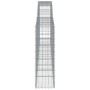 Gabionenkörbe 7 Stück Bogenform Eisen 400x30x100/120 cm von vidaXL, Töpfe und Pflanzgefäße - Ref: Foro24-3146871, Preis: 923,...