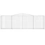 Gabion baskets 5 units arch shape iron 400x30x120/140 cm by vidaXL, Pots and planters - Ref: Foro24-3146882, Price: 776,97 €,...
