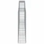Gabion baskets 10 pcs arch shape iron 400x30x120/140 cm by vidaXL, Pots and planters - Ref: Foro24-3146887, Price: 1,00 €, Di...