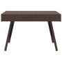 Brown synthetic rattan folding side table 60x40x38 cm by vidaXL, Side tables - Ref: Foro24-319409, Price: 51,00 €, Discount: %