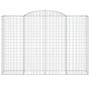 Gabionenkörbe 7 Stück Bogenform Eisen 300x50x200/220 cm von vidaXL, Töpfe und Pflanzgefäße - Ref: Foro24-3146796, Preis: 1,00...