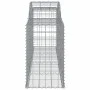 Gabionenkörbe, 17 Stück, Bogenform aus Eisen, 300 x 50 x 80/100 cm von vidaXL, Töpfe und Pflanzgefäße - Ref: Foro24-3146696, ...