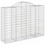 Gabionenkörbe 7 Stück Bogenform Eisen 200x50x140/160 cm von vidaXL, Töpfe und Pflanzgefäße - Ref: Foro24-3146367, Preis: 773,...