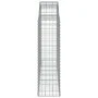 Cestas gaviones 7 uds forma de arco hierro 200x50x140/160 cm de vidaXL, Maceteros y jardineras - Ref: Foro24-3146367, Precio:...