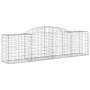 Gabion baskets 10 pcs arc shape iron 300x50x80/100 cm by vidaXL, Pots and planters - Ref: Foro24-3146691, Price: 1,00 €, Disc...