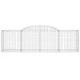 Gabion baskets 10 pcs arc shape iron 300x50x80/100 cm by vidaXL, Pots and planters - Ref: Foro24-3146691, Price: 1,00 €, Disc...