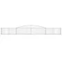 3 units of arched iron gabion baskets 400x30x40/60 cm by vidaXL, Pots and planters - Ref: Foro24-3146828, Price: 239,92 €, Di...