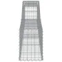 3 units of arched iron gabion baskets 400x30x40/60 cm by vidaXL, Pots and planters - Ref: Foro24-3146828, Price: 239,92 €, Di...