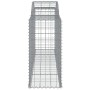 Gabionenkörbe 10 Stück bogenförmiges Eisen 300x50x100/120cm von vidaXL, Töpfe und Pflanzgefäße - Ref: Foro24-3146709, Preis: ...