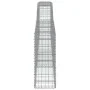 Gabion baskets 25 pcs arch shape iron 400x30x80/100 cm by vidaXL, Pots and planters - Ref: Foro24-3146864, Price: 2,00 €, Dis...