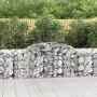 Gabionenkörbe 7 Stück Bogenform Eisen 300x50x80/100 cm von vidaXL, Töpfe und Pflanzgefäße - Ref: Foro24-3146688, Preis: 779,1...