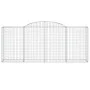 Gabionenkörbe 8 Stück Bogenform Eisen 300x50x120/140 cm von vidaXL, Töpfe und Pflanzgefäße - Ref: Foro24-3146725, Preis: 1,00...
