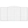Gabionenkörbe 3 Stück Bogenform Eisen 400x30x200/220 cm von vidaXL, Töpfe und Pflanzgefäße - Ref: Foro24-3146932, Preis: 781,...