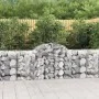 Gabion baskets 30 pcs arch shape iron 200x50x80/100 cm by vidaXL, Pots and planters - Ref: Foro24-3146316, Price: 2,00 €, Dis...
