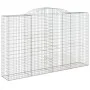 Gabionenkörbe 6 Stück Bogenform Eisen 300x50x180/200 cm von vidaXL, Töpfe und Pflanzgefäße - Ref: Foro24-3146777, Preis: 1,00...