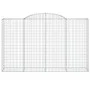 Gabionenkörbe 6 Stück Bogenform Eisen 300x50x180/200 cm von vidaXL, Töpfe und Pflanzgefäße - Ref: Foro24-3146777, Preis: 1,00...