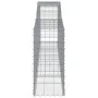 Gabion baskets 8 pcs arch shape iron 400x50x100/120 cm by vidaXL, Pots and planters - Ref: Foro24-3147002, Price: 1,00 €, Dis...