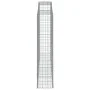 Gabion baskets 7 units, arched shape, iron, 300x50x220/240 cm by vidaXL, Pots and planters - Ref: Foro24-3146814, Price: 1,00...