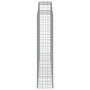 Gabionenkörbe 7 Stück Bogenform Eisen 300x50x220/240 cm von vidaXL, Töpfe und Pflanzgefäße - Ref: Foro24-3146814, Preis: 1,00...