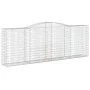 Gabionenkörbe 9 Stück Bogenform Eisen 400x50x140/160 cm von vidaXL, Töpfe und Pflanzgefäße - Ref: Foro24-3147029, Preis: 1,00...