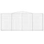 Gabionenkörbe 2 Stück Bogenform Eisen 400x30x160/180 cm von vidaXL, Töpfe und Pflanzgefäße - Ref: Foro24-3146905, Preis: 409,...