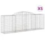 Gabion baskets 5 units arch shape iron 300x50x100/120 cm by vidaXL, Pots and planters - Ref: Foro24-3146704, Price: 618,73 €,...