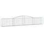 Gabionenkörbe 2 Stück Bogenform Eisen 400x30x60/80 cm von vidaXL, Töpfe und Pflanzgefäße - Ref: Foro24-3146840, Preis: 191,70...