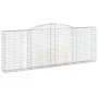 4 units of arched iron gabion baskets 400x30x140/160 cm by vidaXL, Pots and planters - Ref: Foro24-3146894, Price: 717,37 €, ...