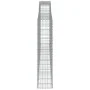 4 units of arched iron gabion baskets 400x30x140/160 cm by vidaXL, Pots and planters - Ref: Foro24-3146894, Price: 717,37 €, ...