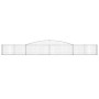 Gabionenkörbe 5 Stück Bogenform Eisen 400x30x40/60 cm von vidaXL, Töpfe und Pflanzgefäße - Ref: Foro24-3146830, Preis: 440,42...