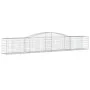 Cestas de gaviones 7 uds forma de arco hierro 400x50x60/80 cm de vidaXL, Maceteros y jardineras - Ref: Foro24-3146975, Precio...